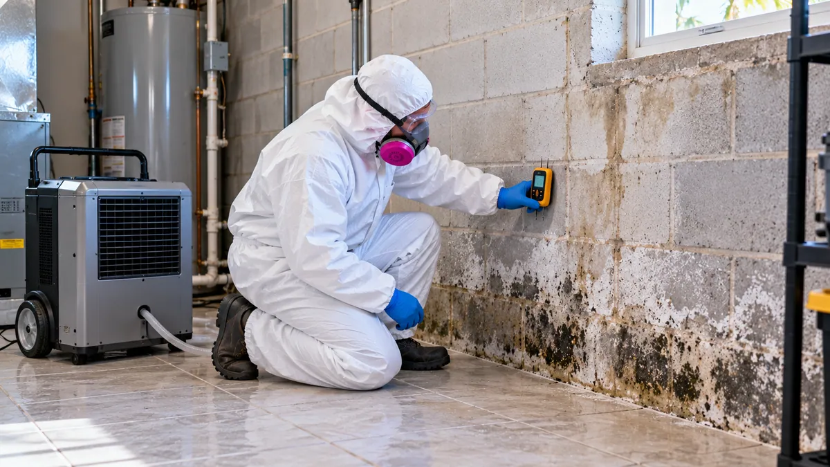 Basement Mold Removal in Palm Springs