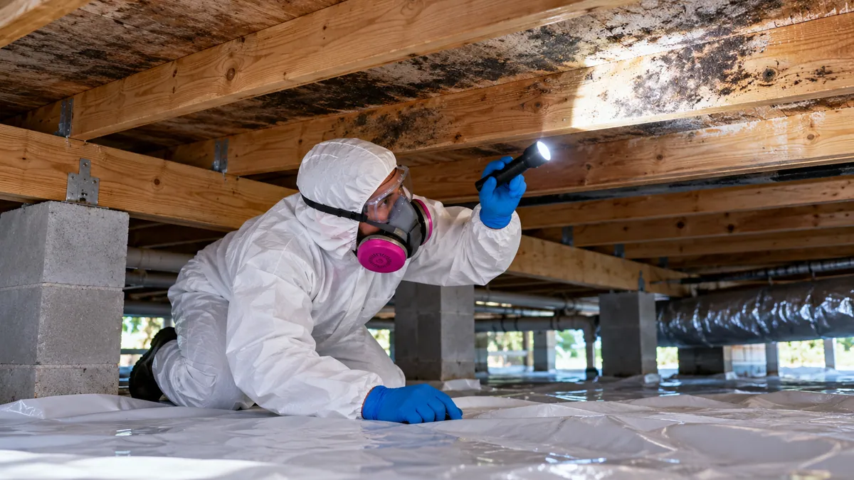 Crawl Space Mold Removal in Palm Springs
